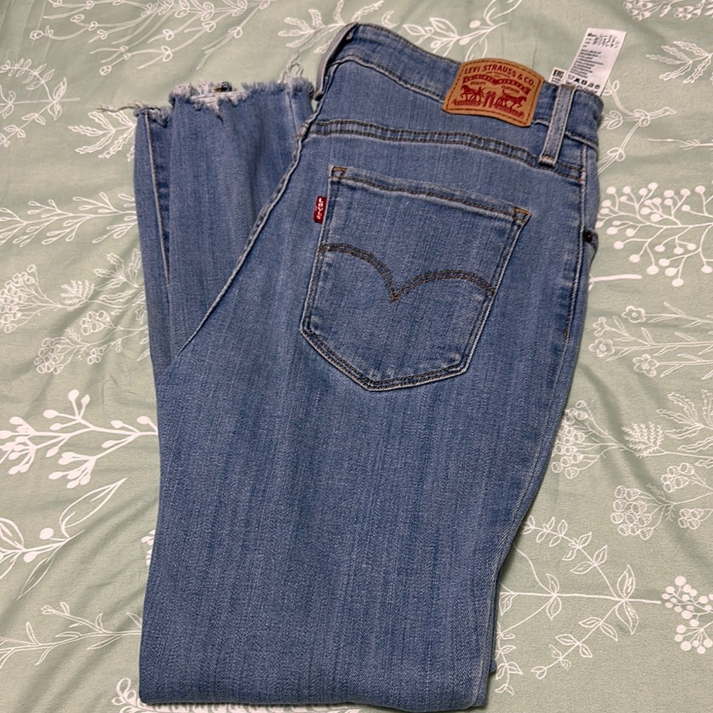 Levi's Blue Straight Leg Jeans Classic Style